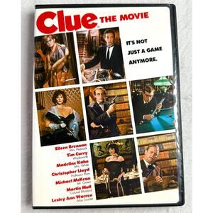 Clue The Movie DVD (1985) Widescreen Tim Curry, Madeline Kahn, Christopher Lloyd